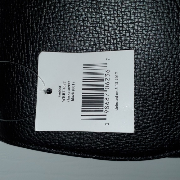 NWT Kate Spade New York Anikka Clarke Street Black Shoulder Bag Purse - Picture 3 of 12